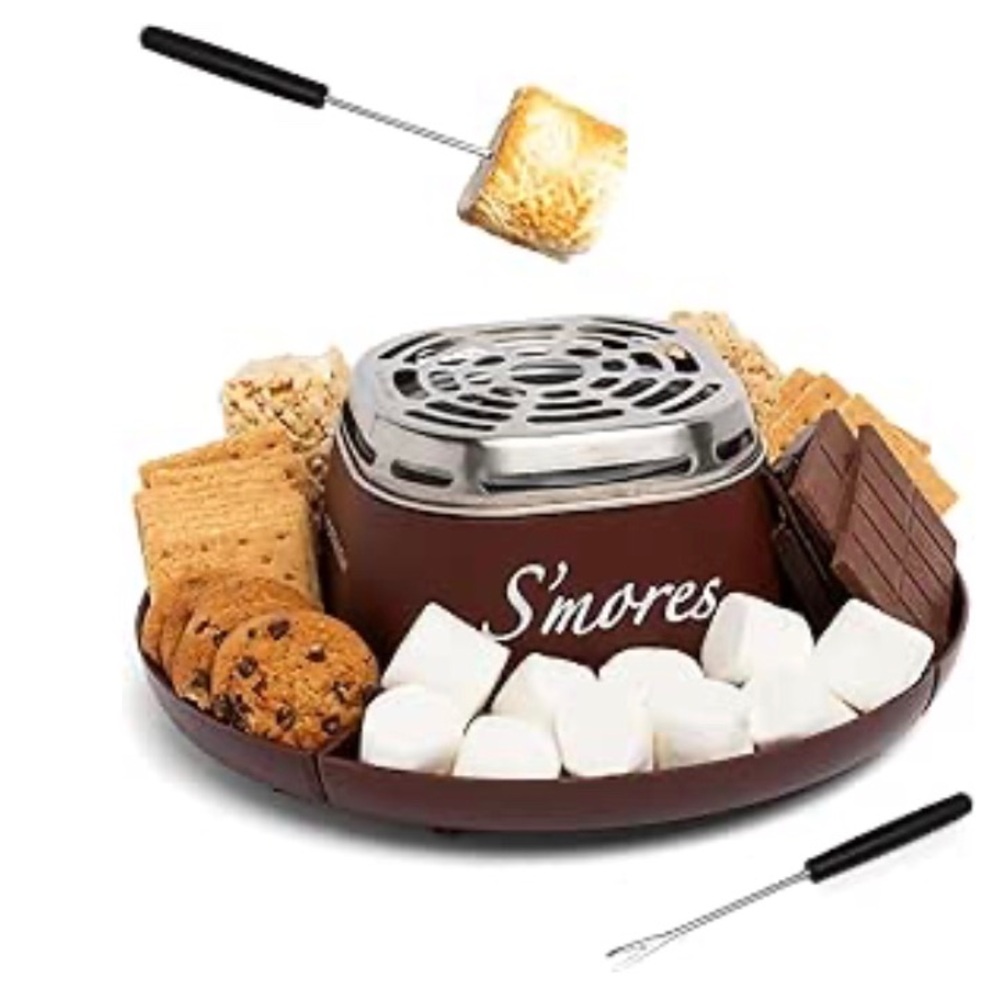 Nostalgia Brown S'mores Maker